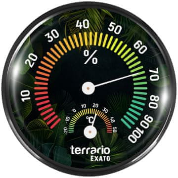 Terrario Exato 2v1 - termometer z higrometrom za terarije