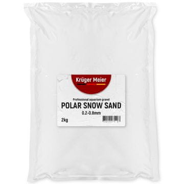 E.I. BELI DEKORATIVNI PEŠČENJAK ZA AKVARIJ IN TERARIJ 0,2-0,8 MM 2 KG
