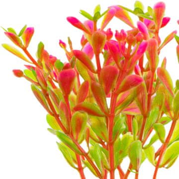 E.I. DEKORATIVNA UMETNA RASTLINA FLUORESCENTNA ROZA ZA AKVARIJ
