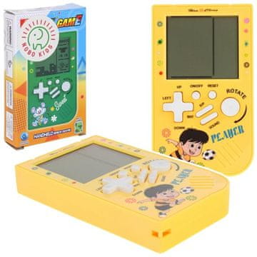 Nobo Kids TETRIS ELEKTRONSKA IGRALNA PRENOSNA POTOVALNA KONZOLA ZA OTROKE RUMENA