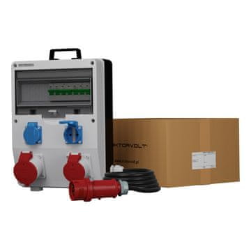 DOK RAZDELILNA OMARA Z ECO S KABLOM 16A 32A 2X230V SCHUKO
