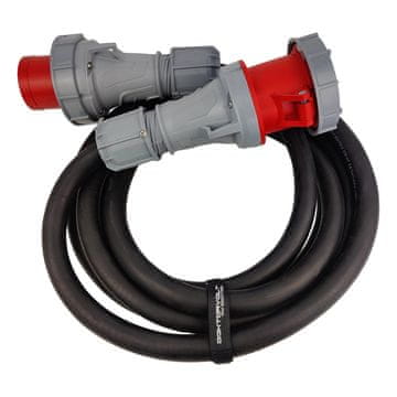 DOK PODALJŠEVALNI KABEL 5M 63A 5P 400V 5X16MM2 IP67 GRADBENI KABEL CEE