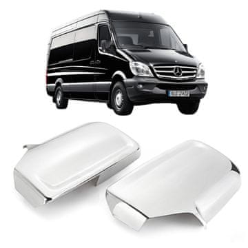 Pokrovi ogledal ABS krom Mercedes Sprinter W906 06-18