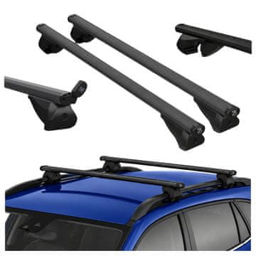Strešni nosilec za MAZDA 626 GF Kombi, aluminijaste palice 1998-2002