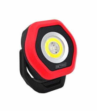 AWTOOLS DELAVNIŠKA SVETILKA BLACK LINE SOL CREE LED + COB LED