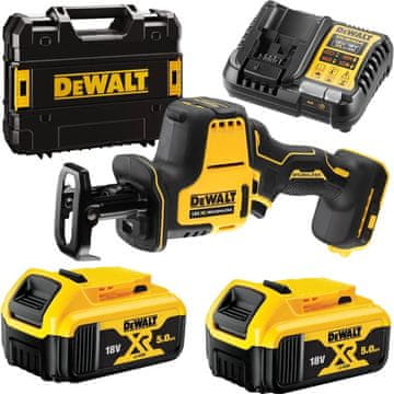DEWALT SABLJASTA ŽAGA 18V DCS369P2 2x5.0Ah TSTAK