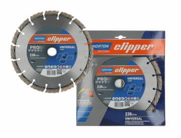 Norton Clipper Pro univerzalni laserski diamantni rezilni list 230 mm