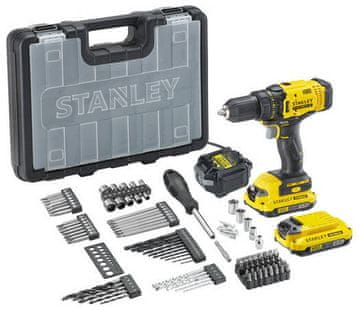Stanley V20 SFMCD700D2A kovček za izvijače + 80 kosov pribora