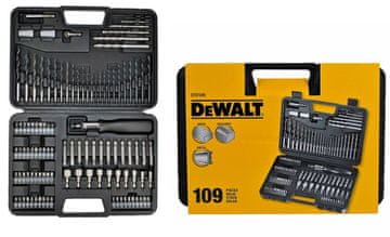 DeWalt DT0109-QZ komplet pribora za svedre, 109 kosov