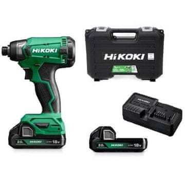 Hikoki WH18DAWCZ 18V 140Nm 2x2,0 Ah udarni vijačnik, kovček