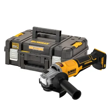 DeWalt Szlifierka kątowa DCG408NT 125 mm 18V BL TSTAK włącznik łopatkowy