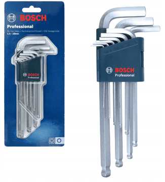 Bosch evi imbus ključi (1,5/2/2,5/3/4/5/6/8/10) 9 kosov