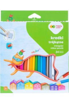 Inny Znamka X, trikotne barvice 24 barv Prebudite svojo ustvarjalnost