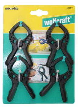WolfCraft Vzmetne spone 4 kosi (3432000)