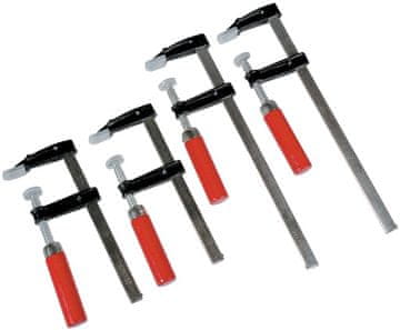 Komplet 4 vijačnih sponk 50x150/250 mm