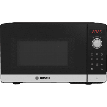 Bosch | FFL023MS2 | Mikrovalovna pečica | Prostostoječa | 20 l | 800 W | Črna
