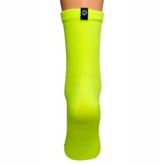 GE KOLESARSKI NOGAVICE 36-39 FLUO LIGHT, 2-PAKIRANJE
