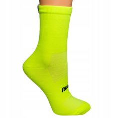 GE KOLESARSKI NOGAVICE 36-39 FLUO LIGHT, 2-PAKIRANJE