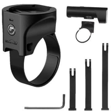 Nosilec za svetilko MJ-6280 Garmin, trakovi 25,4 / 28,6 / 31,8 mm + aerodinamika