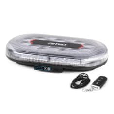 AMIO Brezžična LED opozorilna svetilka z daljinskim upravljalnikom R65 R10 326x186x63 26W 12V 24V -04369