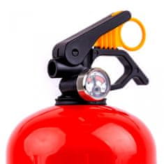 AMIO 2 kg gasilni prašek ABC s plastično glavo, manometrom in obešalnikom