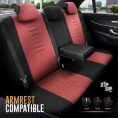 AMIO Komplet prevlek za avtosedež OTOM THRONE 103 RED 3-ZIP