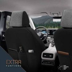 AMIO Komplet prevlek za avtosedež OTOM VOYAGER 102 DIMLJENA 3-ZIP