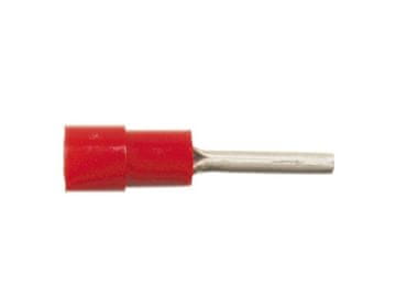 ACV Izolirana ferula sponka 0,5 - 1,5 mm² rdeča