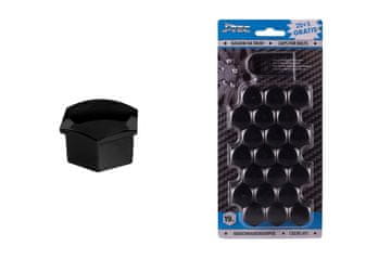 AMIO 19 mm črni navojni pokrovčki