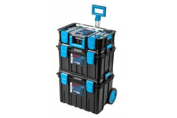 Hoegert Set škatle za orodje 4 v 1 ABS plastika