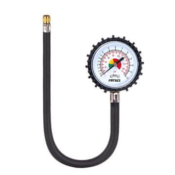 AMIO Analogni manometer s cevjo 30 cm 12 barov -04468