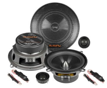 Musway ME5.2C - ločeni zvočniki, premer 130 mm, RMS moč 80 W, impedanca 3 Ohm