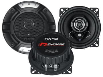 Renegade RX42 - dvosmerni zvočniki, premer 100 mm, moč 60 W RMS