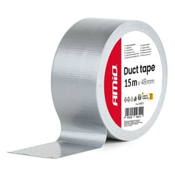 AMIO Siv tehnični trak 48 mm x 15 m x 0,19 mm -04851