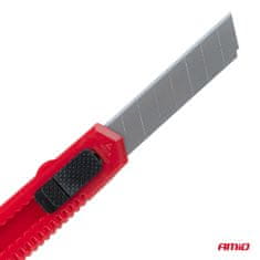AMIO Univerzalni nož ABS 100x18x0,5 mm 10 kosov -04807