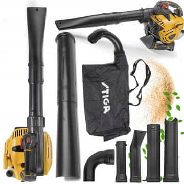 BENZINSKI SESALNIK ZA LISTE STIGA BL 530 V 2W PROFESSIONAL!