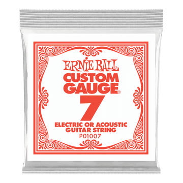 Ernie Ball struna za električno/akustično kitaro .007, nerazvita (1007)