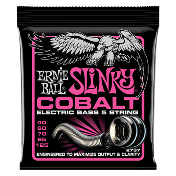Ernie Ball Cobalt Slinky bas 5-strunska 40-125 (2737)
