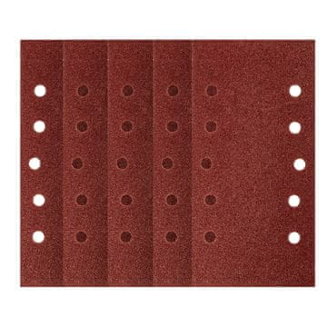 Brusni papir z ježkom 115 x 230 mm, P60, 5 kosov, z 10 luknjami