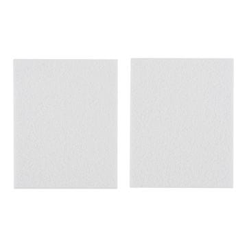 Samolepilne filcane blazinice, bele 80x100 mm, 2 kosa.