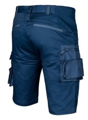 Kratke hlače Mix&Match, elastičen pas, temno modre, velikost XXL