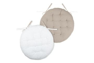 Adjustoform Blazina za stol DUO 38 cm svetlo ekru