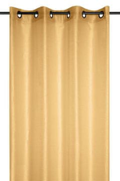 Adjustoform LINWOOD zavesa 140x260 gorčična sijajna