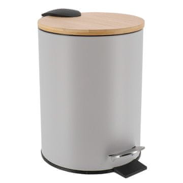 Koš za odpadke Timeless siv 2,5 l