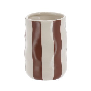 Kopalniška skodelica Nola Mocha Stripes