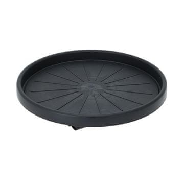 Okrogel voziček za cvetlične lončke 35 cm