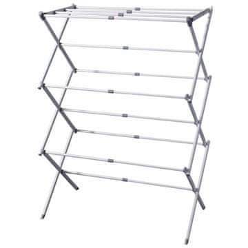 Home Zložljiv in raztegljiv kovinski sušilnik perila 75 x v 104 cm