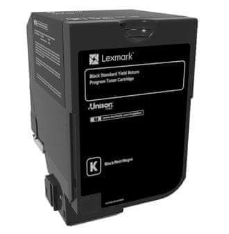 Lexmark Kartuša s tonerjem 74C2SK0, črna