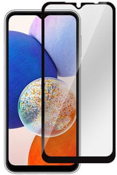 eSTUFF Samsung Galaxy A14 4G/A14 5G Kaljeno steklo, polna pokritost, Titan Shield., ES504095