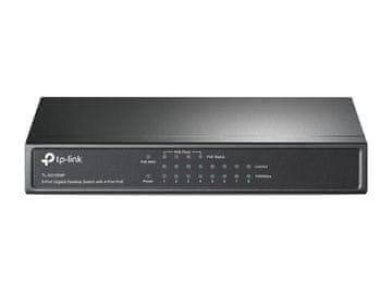 Omada Neupravljano omrežno stikalo TP-Link Gigabit Ethernet (10/100/1000) PoE, brez SDN, TL-SG1008P
